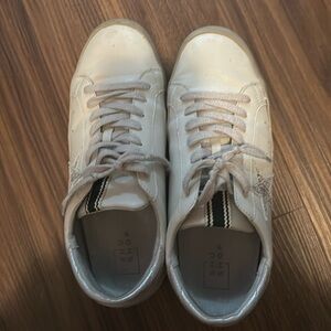 Shu shop sneakers size 8.5 Silver beaded star!